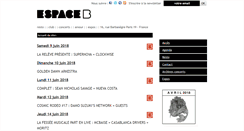 Desktop Screenshot of espaceb.net